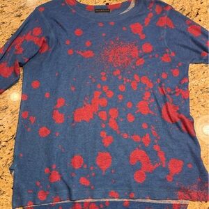 Nally & Millie Blue and Pink Thermal long sleeve